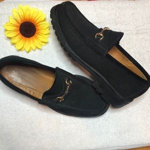 Gucci stack loafers